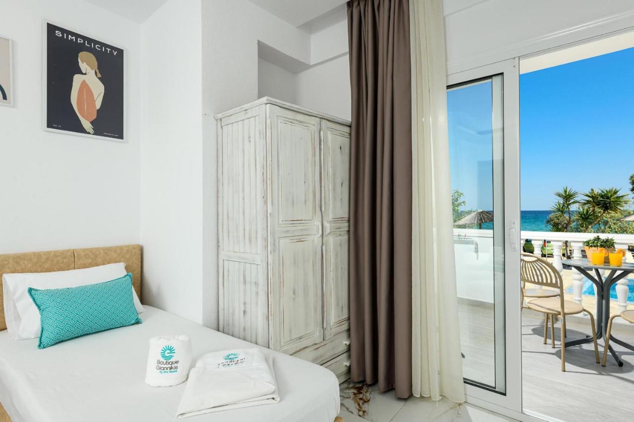 يميناريا Boutique Giannikis By The Beach المظهر الخارجي الصورة